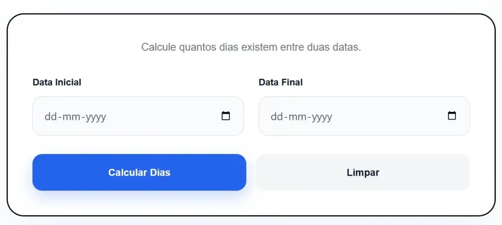 contador de dias